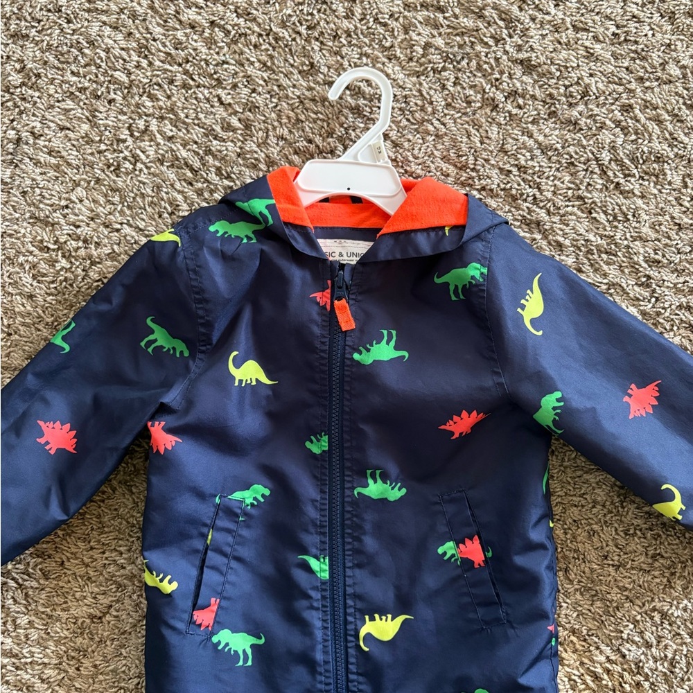 Kids 3T Dinosaur Print Jacket